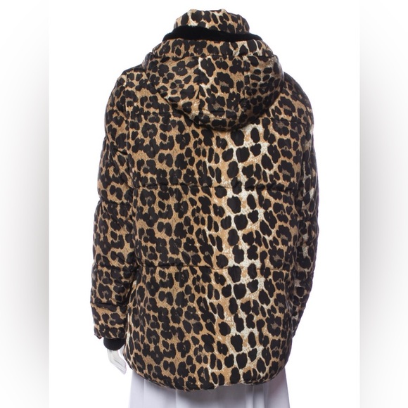 Apparis Leopard print puffer jacket, size Large. NWOT. Price firm. - Picture 3 of 8